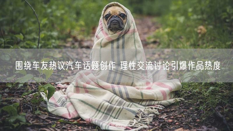 围绕车友热议汽车话题创作 理性交流讨论引爆作品热度